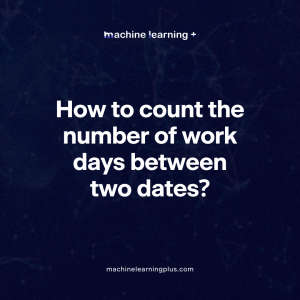 How to count the number of work days between two dates?