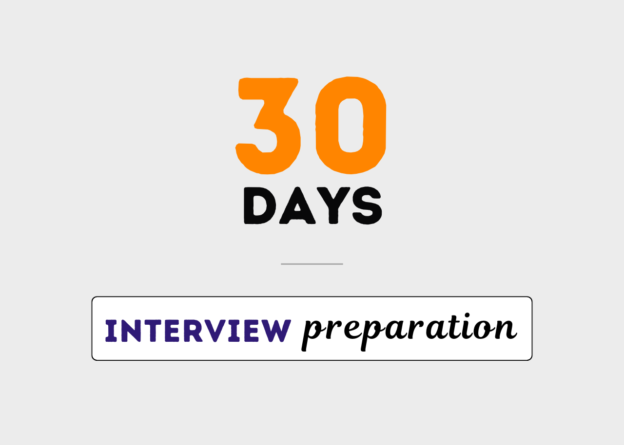 30 DAYS AI/ML INTERVIEW PREP GUIDE